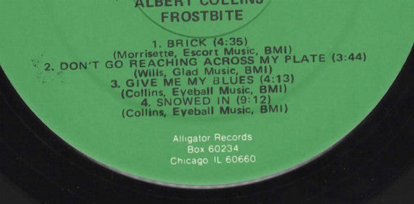 Albert Collins : Frostbite (LP, Album)