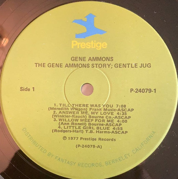 Gene Ammons ~ The Gene Ammons Story: Gentle Jug (Vinyl) - Djungel & Jazz