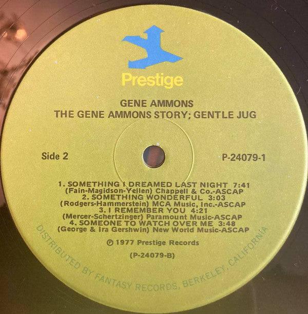 Gene Ammons ~ The Gene Ammons Story: Gentle Jug (Vinyl) - Djungel & Jazz