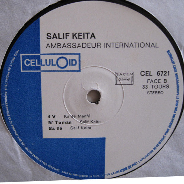 Salif Keita, Les Ambassadeurs Internationaux ~ Mandjou (Vinyl) - Djungel & Jazz