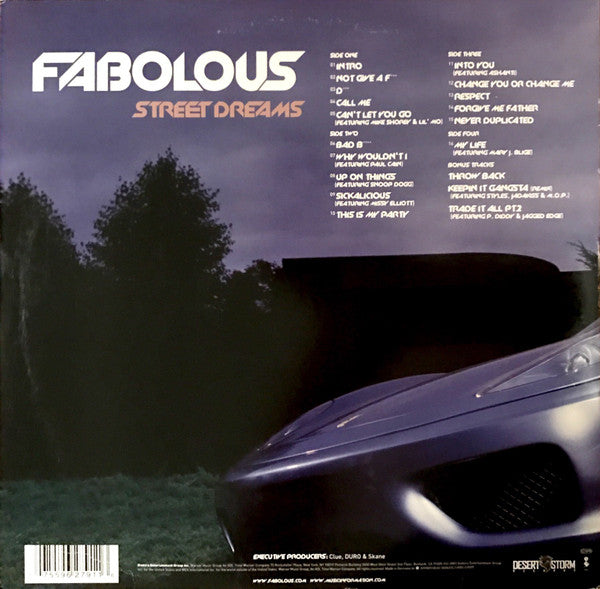 Fabolous ~ Street Dreams (Vinyl) - Djungel & Jazz