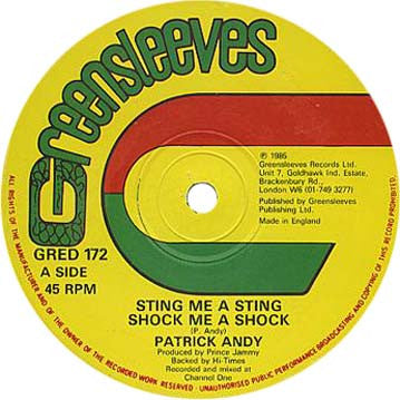 Patrick Andy / Tonto Irie : Sting Me A Sting Shock Me A Shock / Every Posse Get Ready (12")