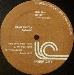 Ernie Krivda & Friends : Satanic (LP, Album)
