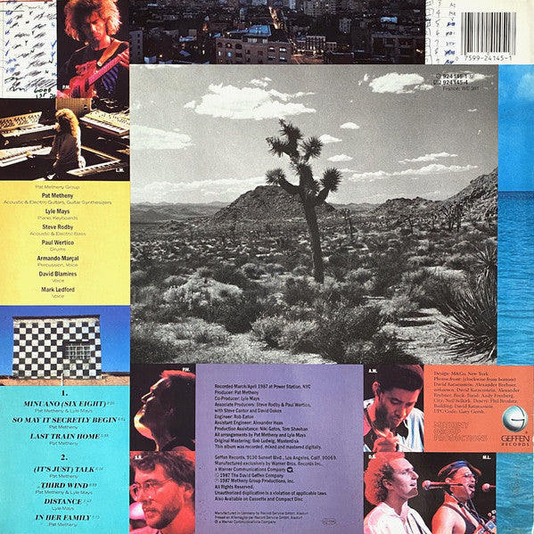 Pat Metheny Group ~ Still Life (Talking) (Vinyl) - Djungel & Jazz