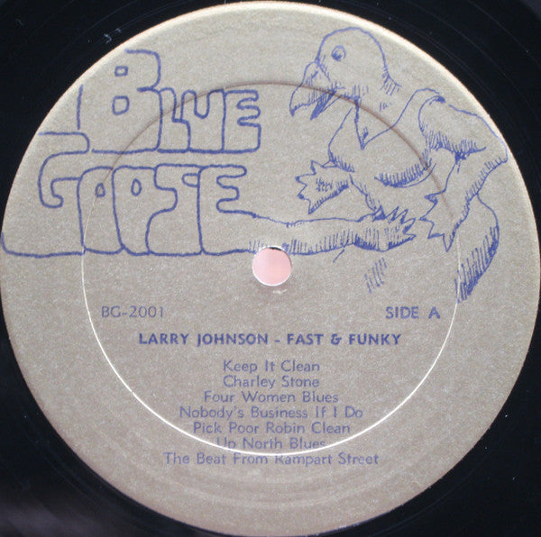 Larry Johnson ~ Fast & Funky (Vinyl) - Djungel & Jazz