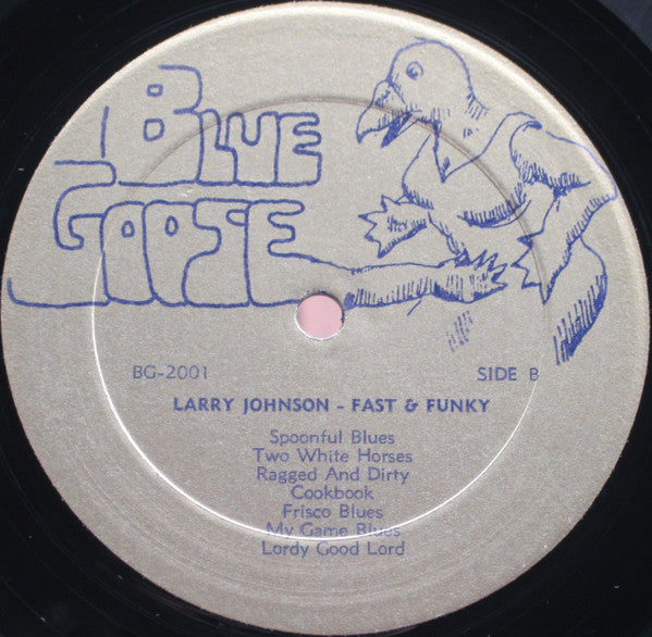 Larry Johnson ~ Fast & Funky (Vinyl) - Djungel & Jazz