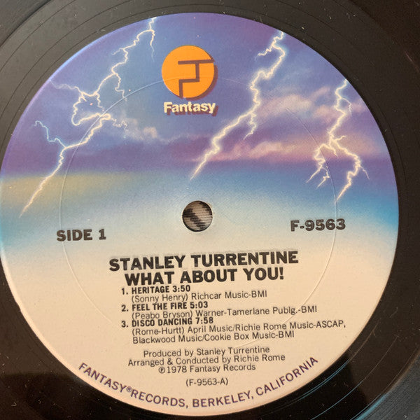 Stanley Turrentine ~ What About You! (Vinyl) - Djungel & Jazz