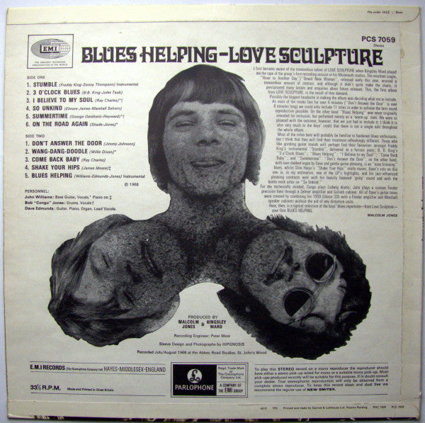 Love Sculpture ~ Blues Helping (Vinyl) - Djungel & Jazz