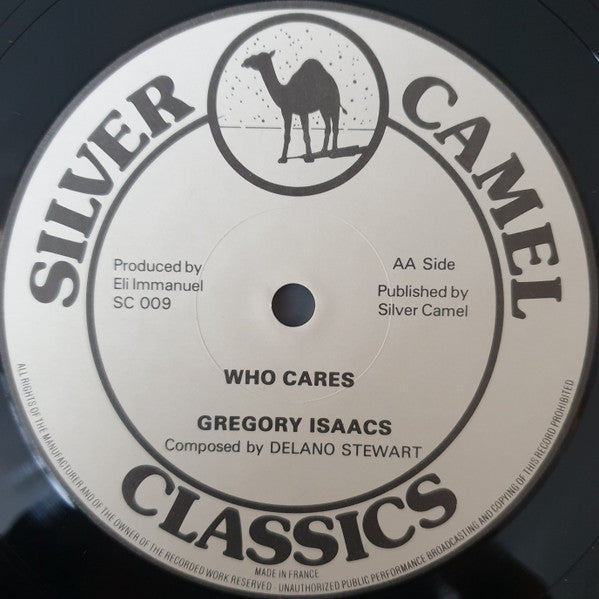 Gregory Isaacs : Who Cares / Don't Believe In Him (10")