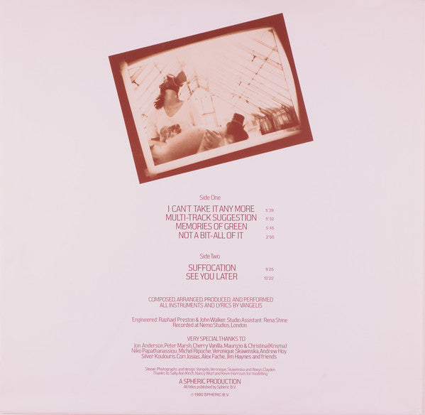 Vangelis ~ See You Later (Vinyl) - Djungel & Jazz