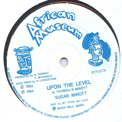Sugar Minott : Upon The Level (12")