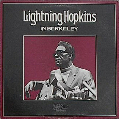 Lightning Hopkins ~ In Berkeley (Vinyl) - Djungel & Jazz