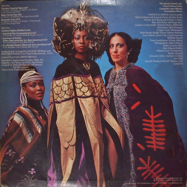 The Ritchie Family ~ Arabian Nights (Vinyl) - Djungel & Jazz