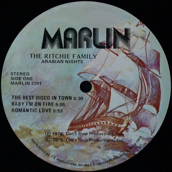 The Ritchie Family ~ Arabian Nights (Vinyl) - Djungel & Jazz