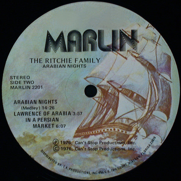 The Ritchie Family ~ Arabian Nights (Vinyl) - Djungel & Jazz