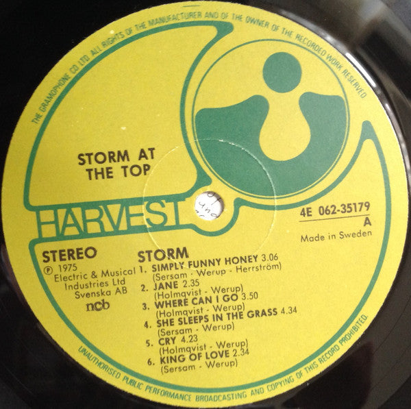 Storm ~ Storm At The Top (Vinyl) - Djungel & Jazz