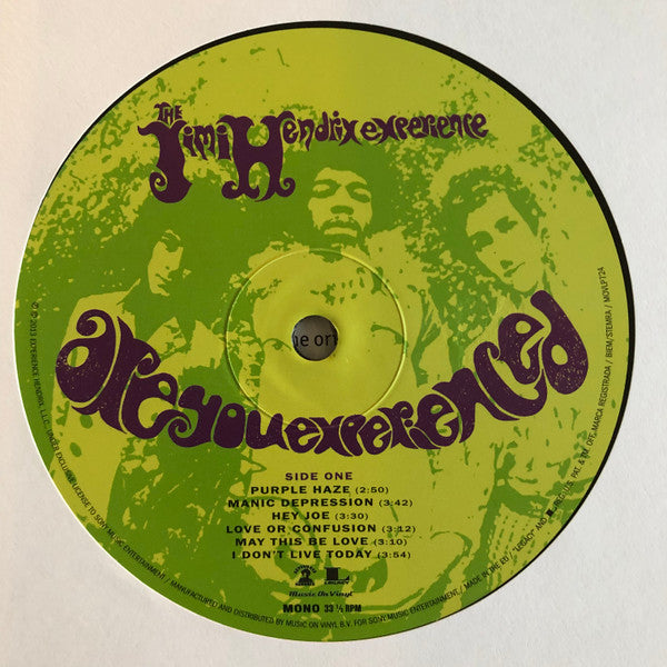 The Jimi Hendrix Experience ~ Are You Experienced (Vinyl) - Djungel & Jazz