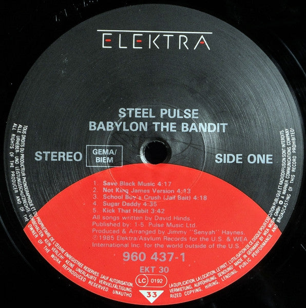 Steel Pulse ~ Babylon The Bandit (Vinyl) - Djungel & Jazz