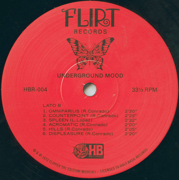 Unknown Artist ~ Underground Mood (Vinyl) - Djungel & Jazz