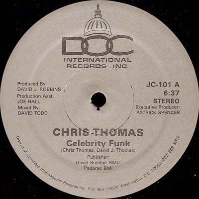 Chris Thomas (10) : Celebrity Funk (12")