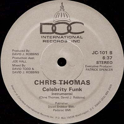 Chris Thomas (10) : Celebrity Funk (12")