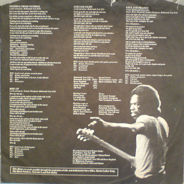 Tony Ellis ~ Change Will Come (Vinyl) - Djungel & Jazz
