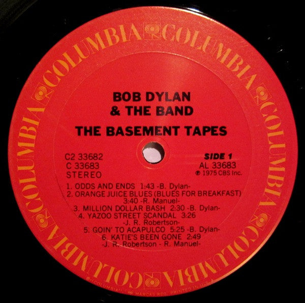 Bob Dylan & The Band ~ The Basement Tapes (Vinyl) - Djungel & Jazz