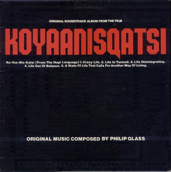 Philip Glass ~ Koyaanisqatsi (Vinyl) - Djungel & Jazz