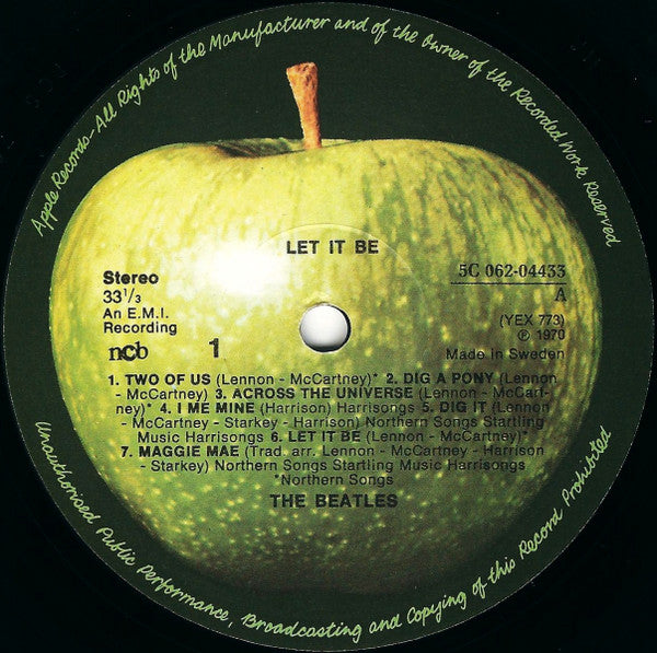 The Beatles ~ Let It Be (Vinyl) - Djungel & Jazz