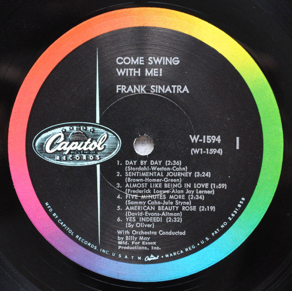 Frank Sinatra ~ Come Swing With Me! (Vinyl) - Djungel & Jazz