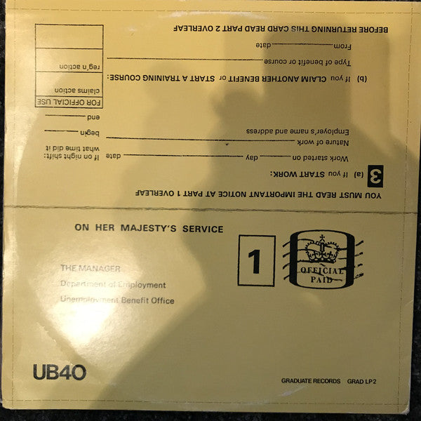 UB40 ~ Signing Off (Vinyl) - Djungel & Jazz