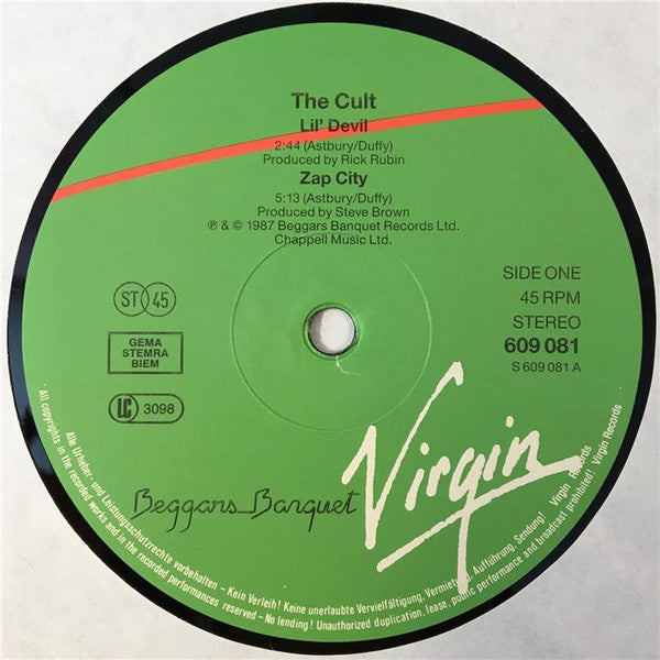 The Cult ~ Lil' Devil (Vinyl) - Djungel & Jazz