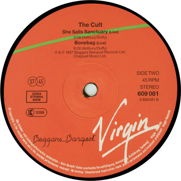 The Cult ~ Lil' Devil (Vinyl) - Djungel & Jazz