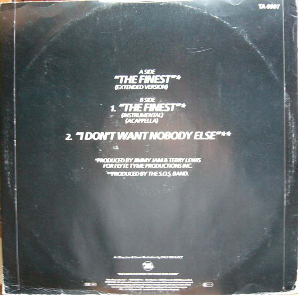 The S.O.S. Band ~ The Finest (Vinyl) - Djungel & Jazz
