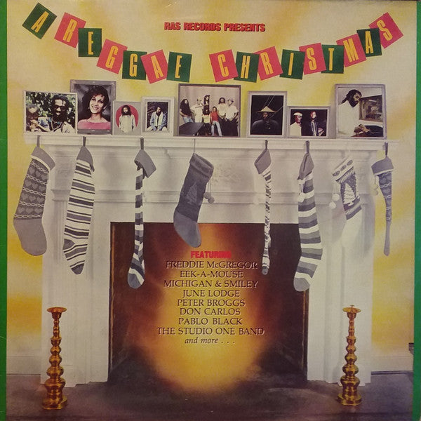 Various : Ras Records Presents: A Reggae Christmas (LP, Comp)