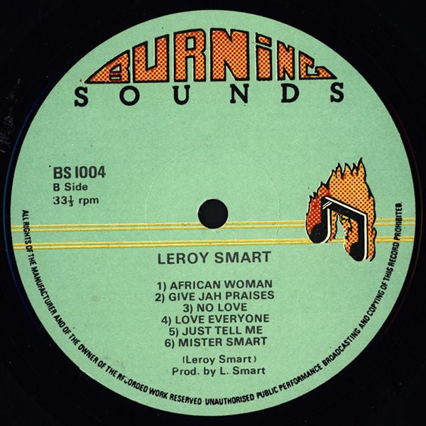Leroy Smart : Dread Hot In Africa (LP, Album)
