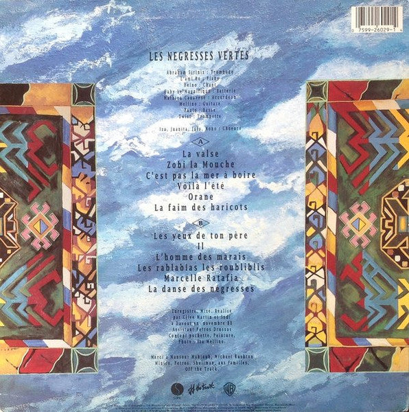 Les Negresses Vertes : Mlah (LP, Album)