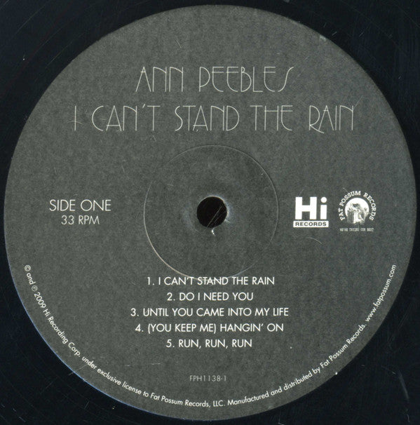 Ann Peebles ~ I Can’t Stand The Rain (Vinyl) - Djungel & Jazz