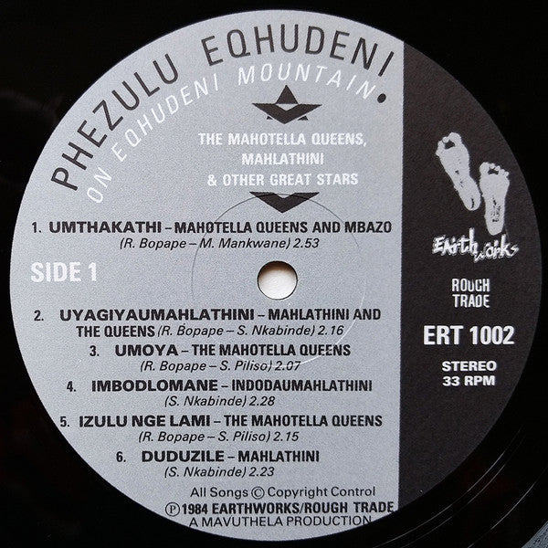 Various : Phezulu Eqhudeni (On Eqhudeni Mountain) (LP, Comp, RE)