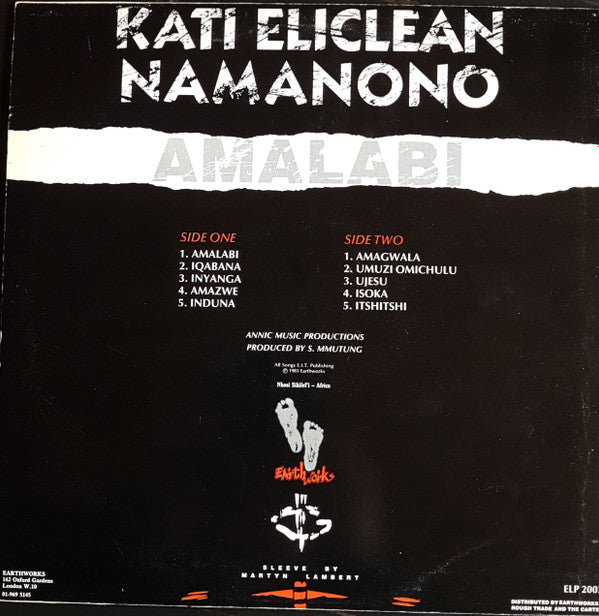 Kati Eliclean Namanono ~ Amalabi (Vinyl) - Djungel & Jazz
