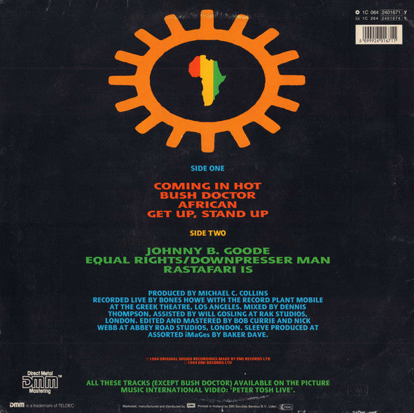 Peter Tosh ~ Captured Live (Vinyl) - Djungel & Jazz