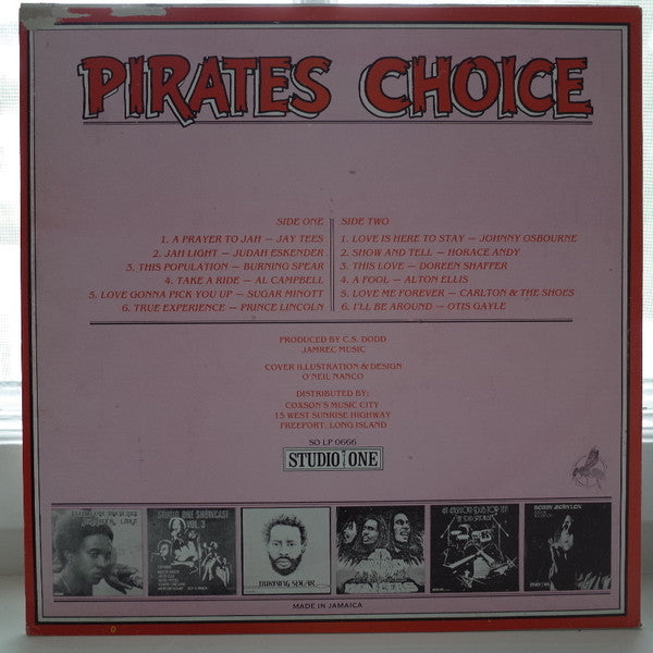 Various : Pirates Choice (LP, Comp)