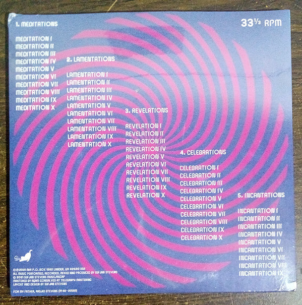 Sufjan Stevens ~ Convocations (Vinyl) - Djungel & Jazz