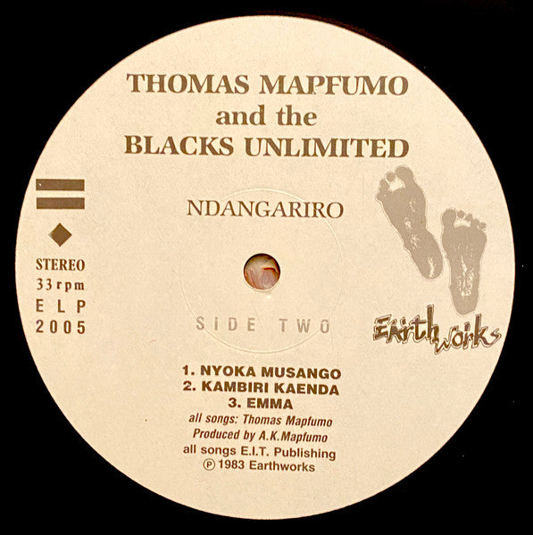 Thomas Mapfumo And The Blacks Unlimited ~ Ndangariro (Vinyl) - Djungel & Jazz