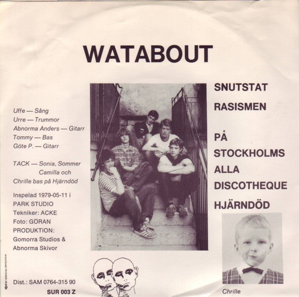Watabout ~ Rasismen (Vinyl) - Djungel & Jazz