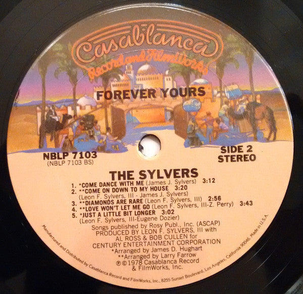 The Sylvers ~ Forever Yours (Vinyl) - Djungel & Jazz
