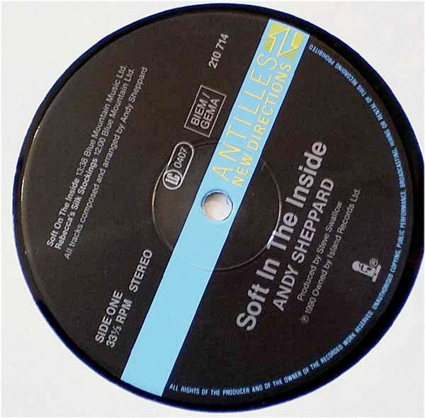 Andy Sheppard : Soft On The Inside (LP, Album)