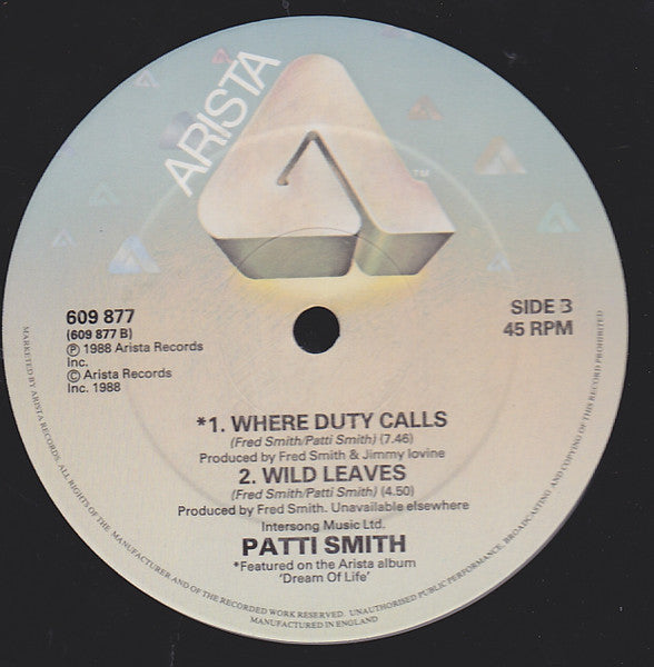 Patti Smith ~ People Have The Power (Vinyl) - Djungel & Jazz