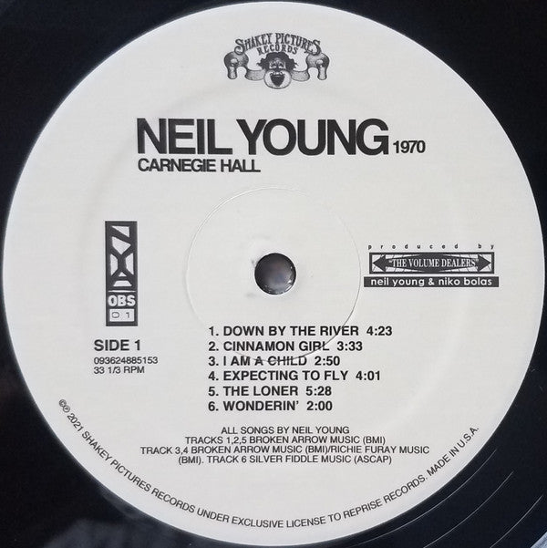 Neil Young ~ Carnegie Hall 1970 (Vinyl) - Djungel & Jazz