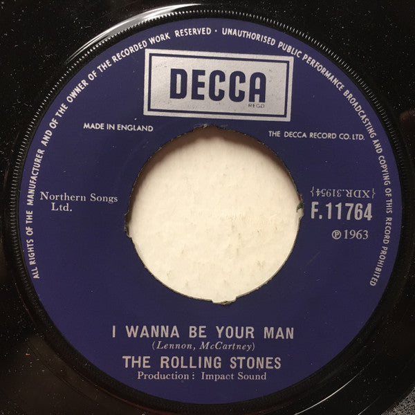 The Rolling Stones ~ I Wanna Be Your Man (Vinyl) - Djungel & Jazz